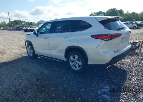 2021 Toyota Highlander L from USA, damaged, VIN 5TDCZRAH4MS074696